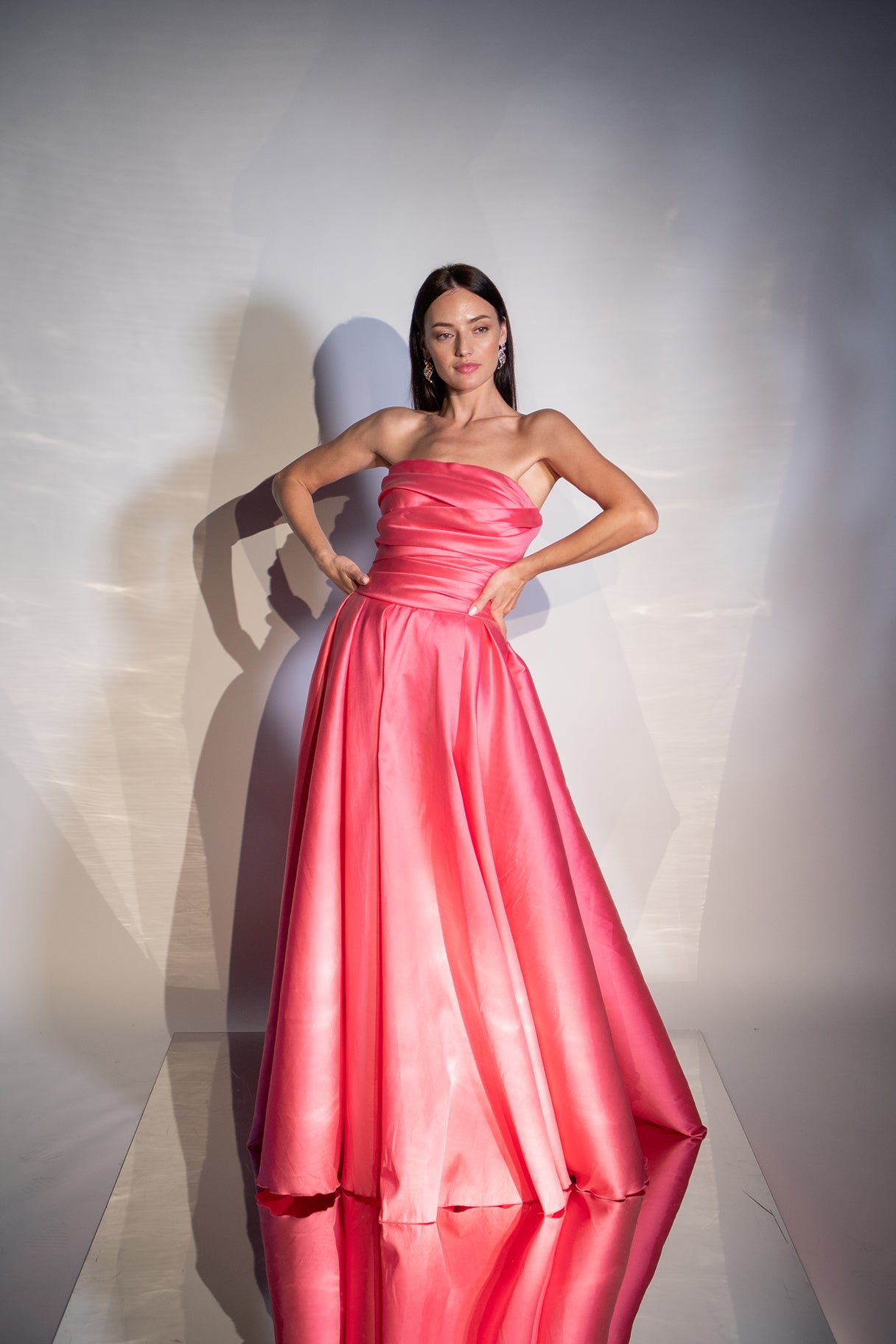 Pink Taffeta Diasies Collection SS/22 Hanayen Couture Pink Taffeta Diasies Collection SS/22 Hanayen Couture