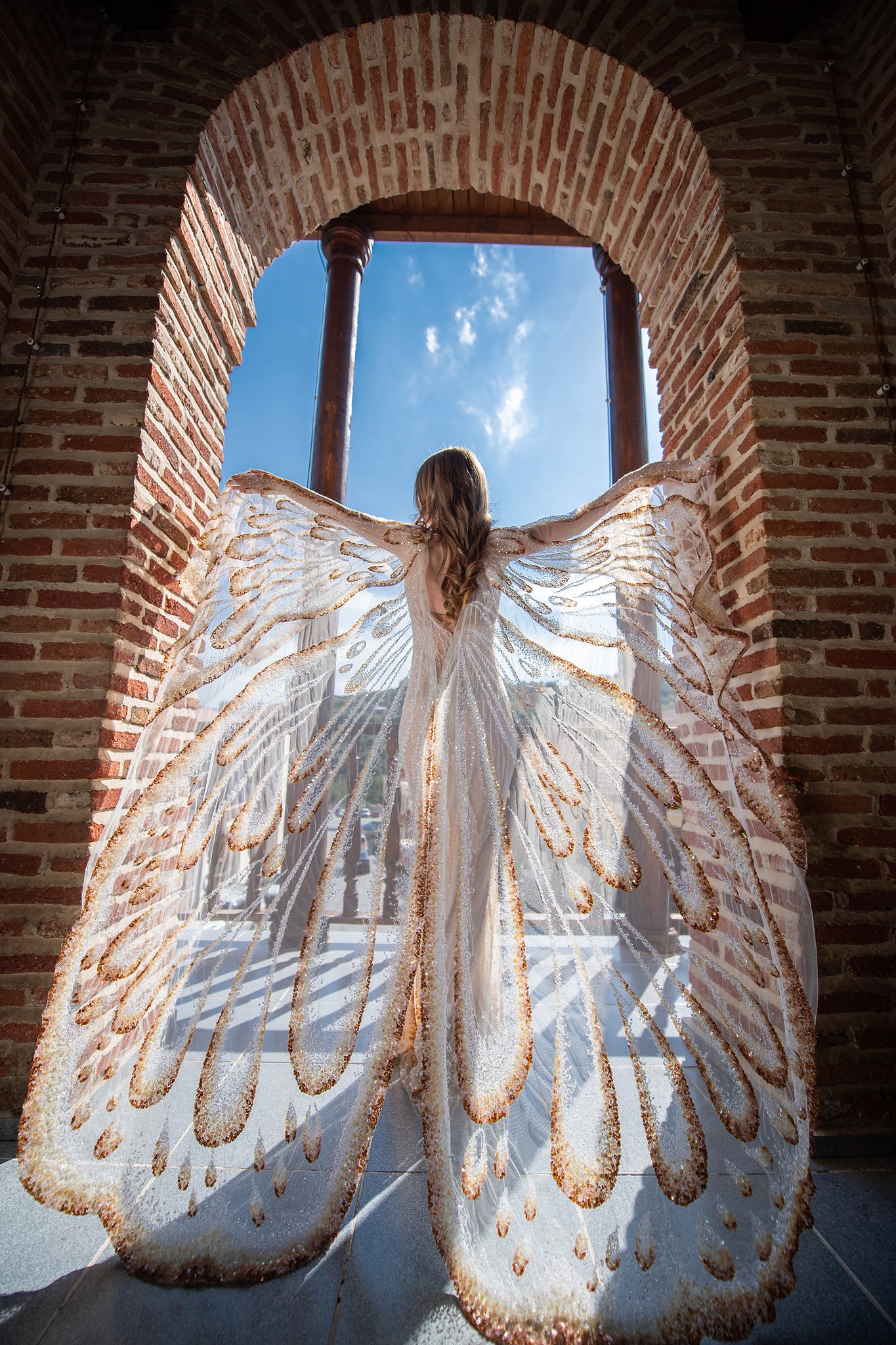 Butterfly inspired tulle dress Hanayen Couture Butterfly inspired tulle dress Hanayen Couture